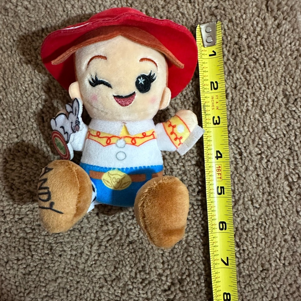 Disney Parks Wishables Toy Story Mania! Series Jessie Plush - Picture 10 of 10